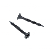 sharp point drywall screw tornillos autoperforantes black phosphating drywall screw 6x1 wafer head self drilling screws